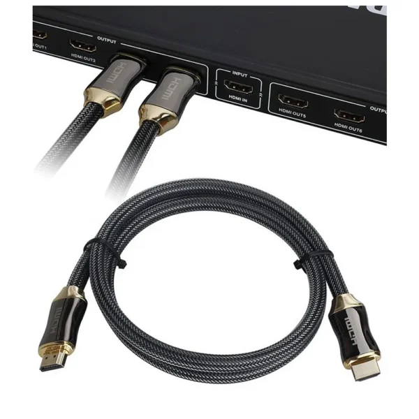 4k 18gbps Gold Plated Video Hdmi Cable