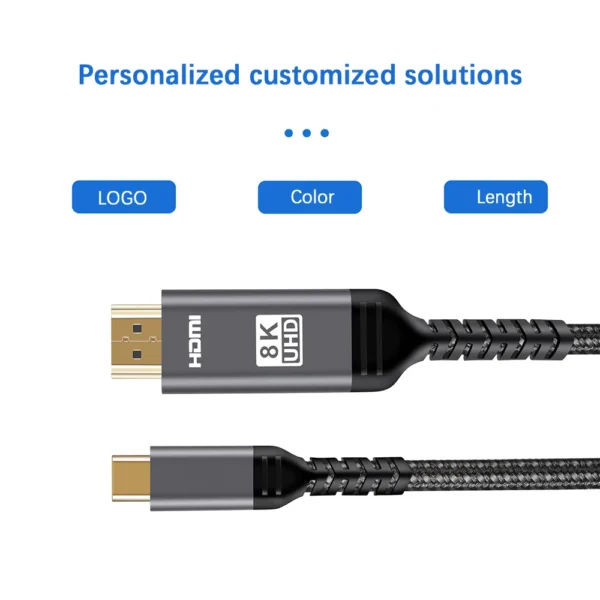 Type C To HDMI Cable