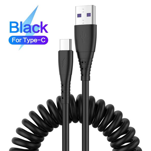 Coiled USB Cable