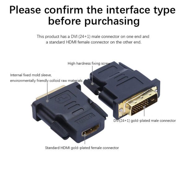 Dvi to HDMI Adapter