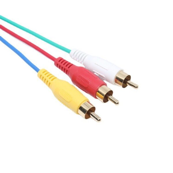 Red Yellow and White Cable to HDMI Cable