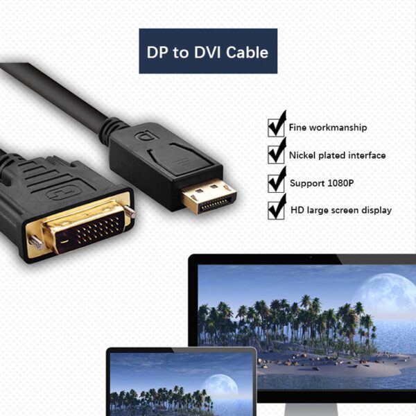 Displayport to Dvi Cable