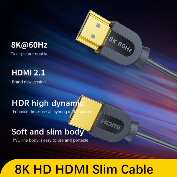 HDMI 2.1 8k HDMI Cable