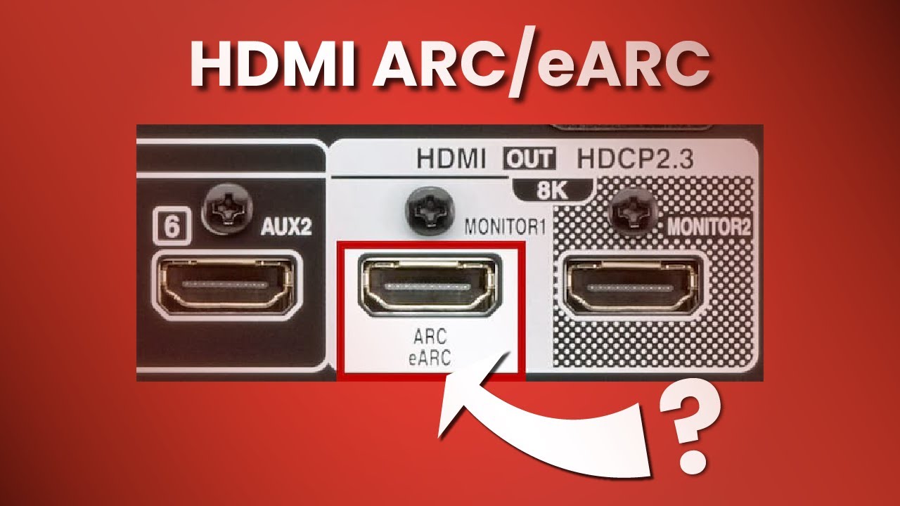 HDMI ARC/eARC
